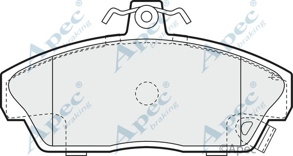 APEC BRAKING Piduriklotsi komplekt,ketaspidur PAD1185